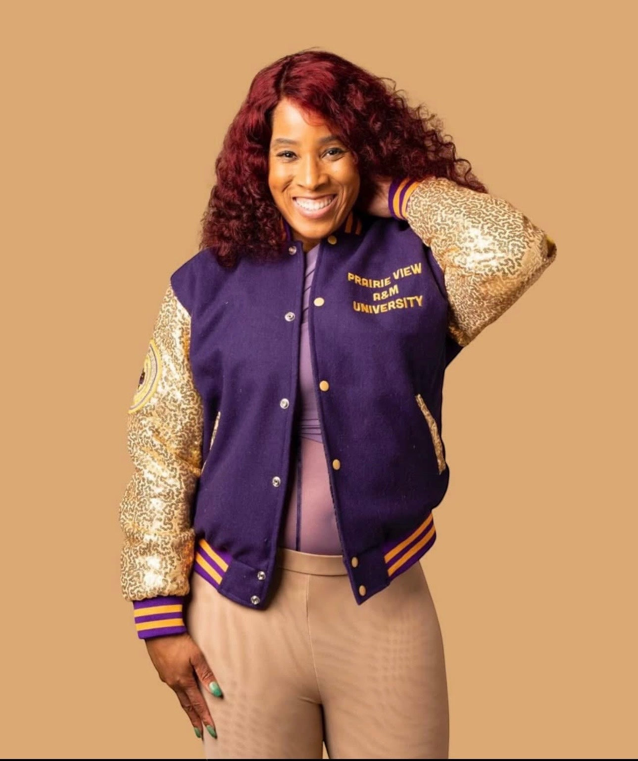 Prairie View A&M University Sequin Jacket