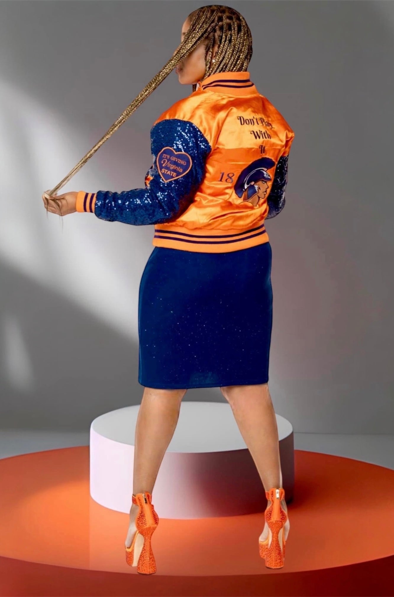 Virginia State University Sequin Jacket