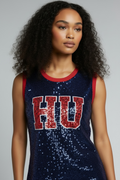 Howard University Sequin Jersey Dress