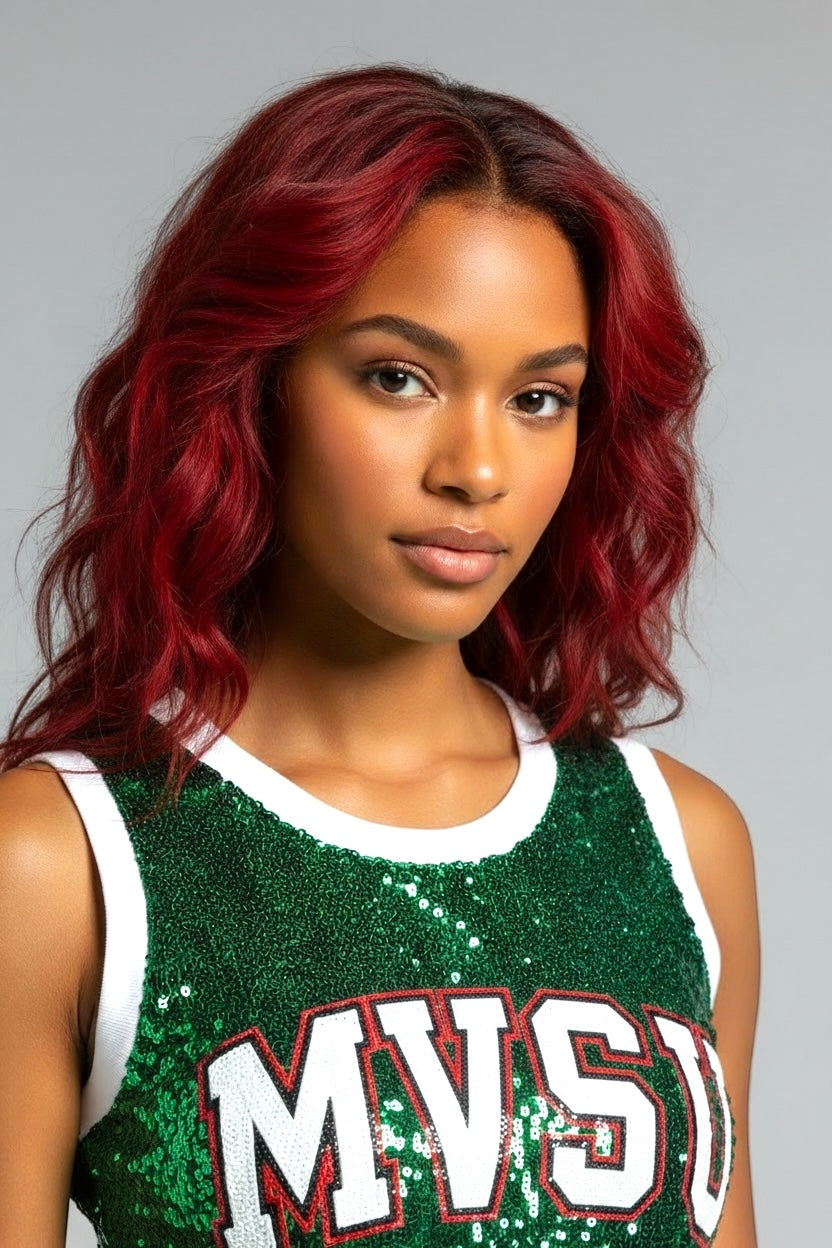 Mississippi Valley State University Sequin Jersey Dress
