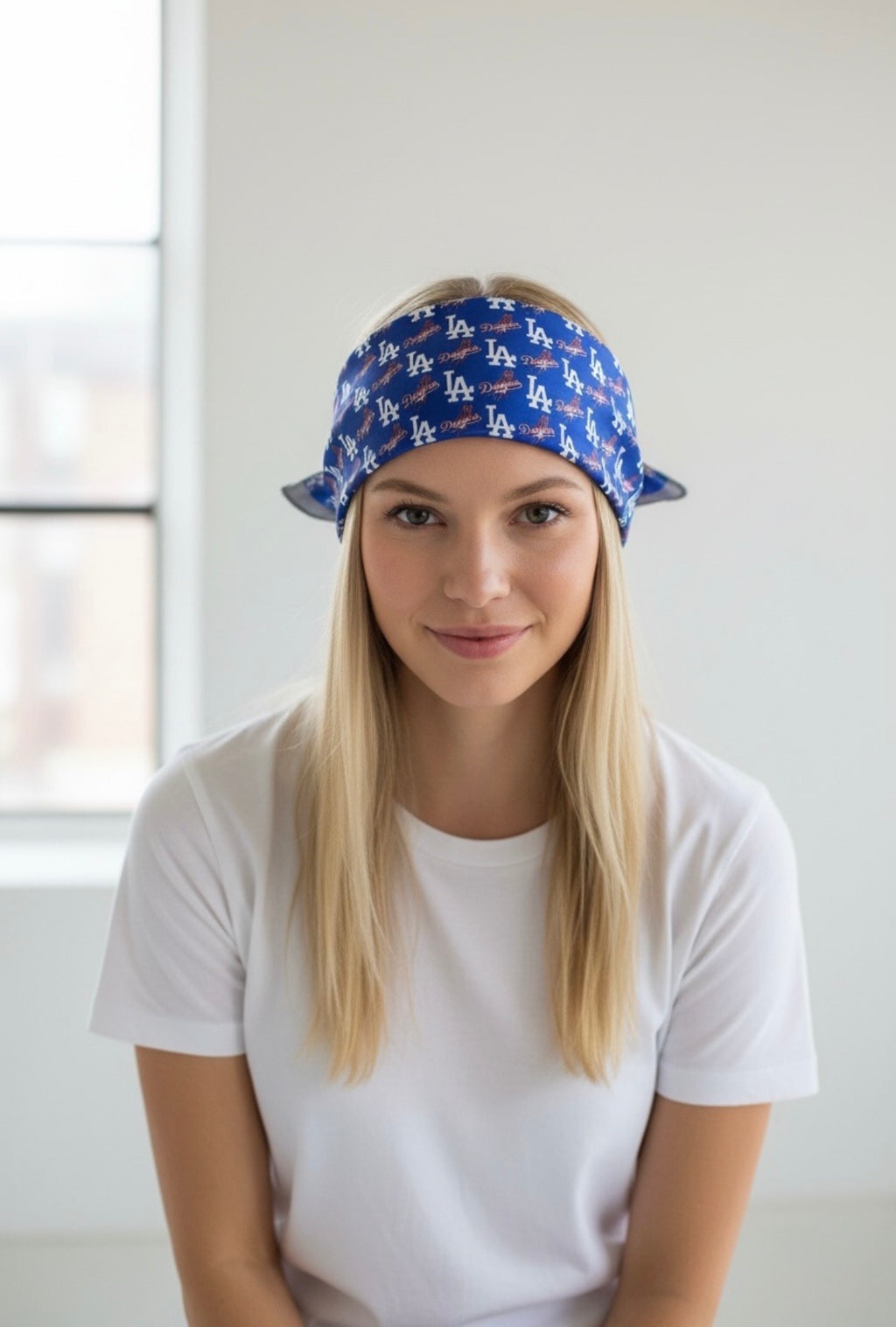 LA Dodgers Blue Bandana