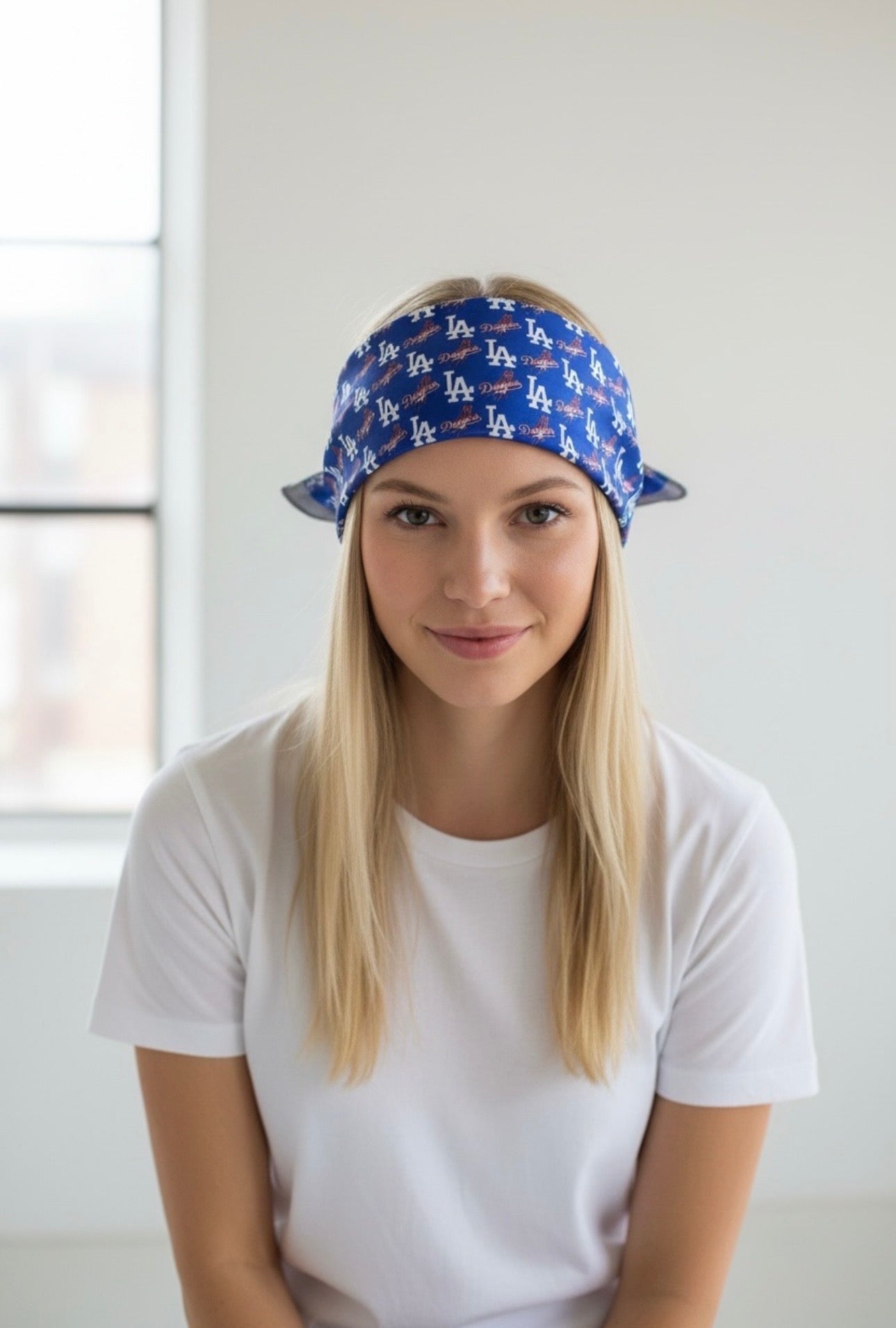 LA Dodgers Blue Bandana