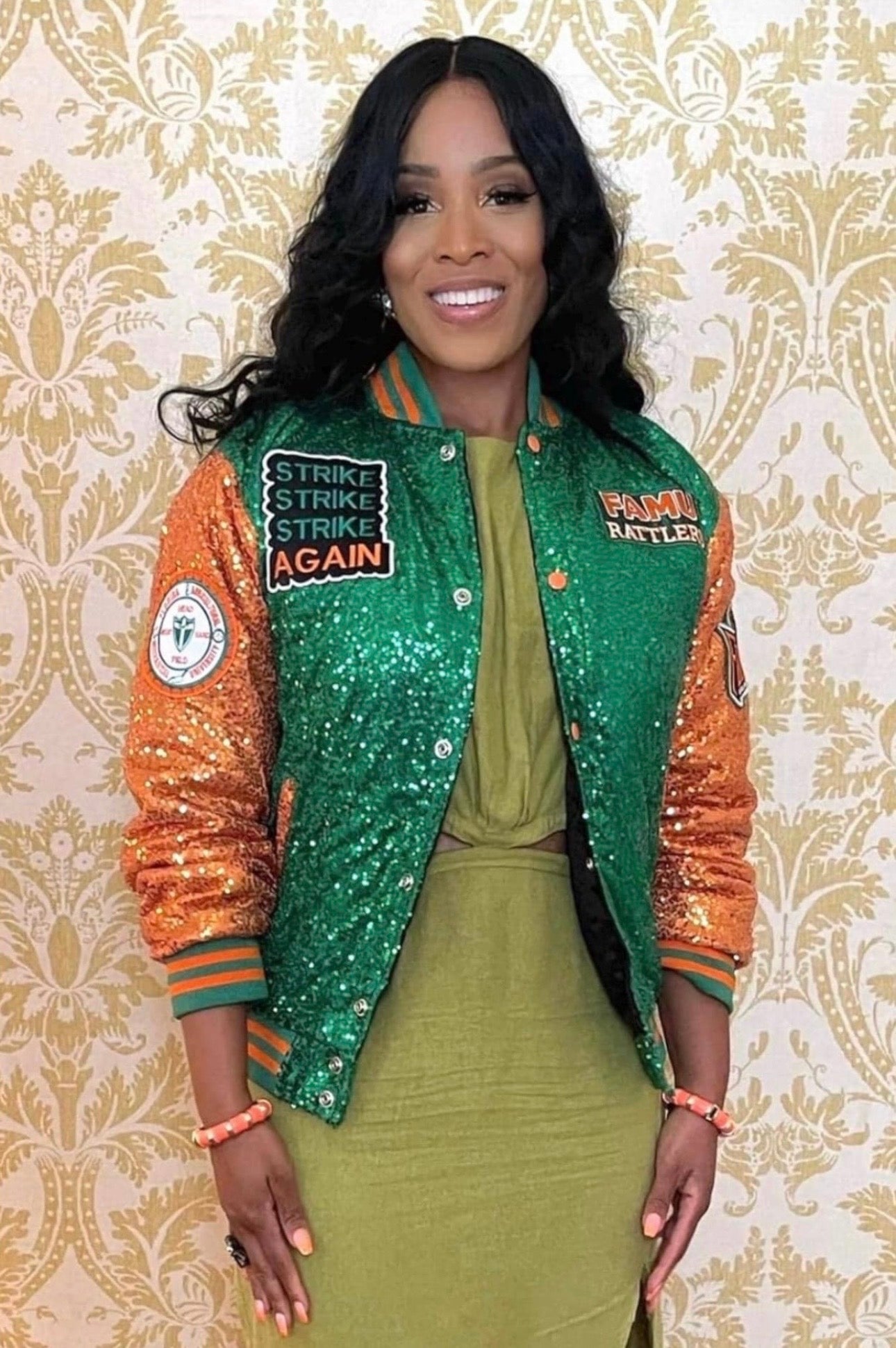 Florida Agricultural & Mechanical University (FAMU) Sequin Jacket