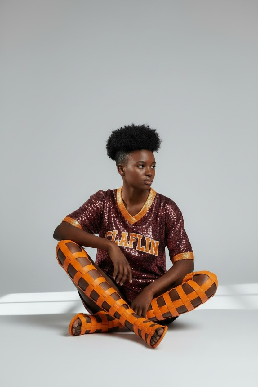 Claflin University Sequin Jersey Dress