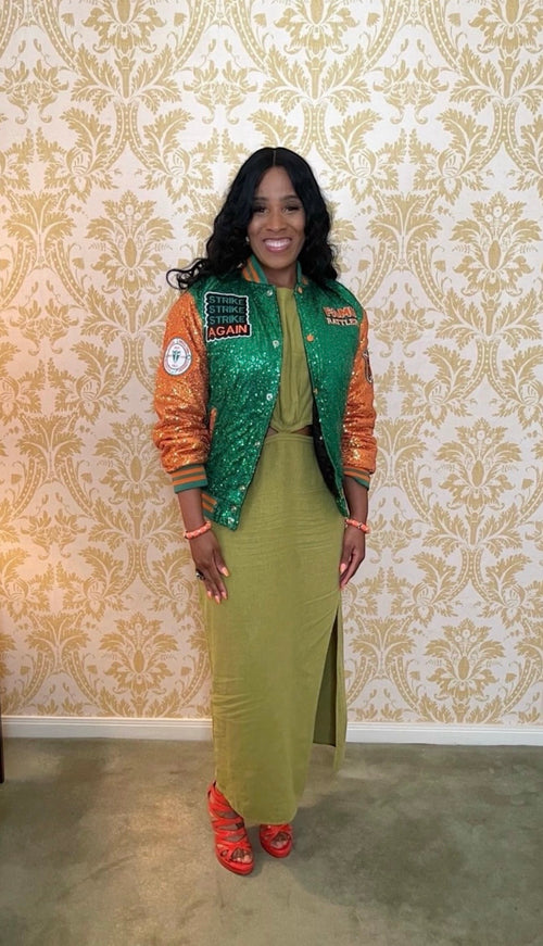 Florida Agricultural & Mechanical University (FAMU) Sequin Jacket