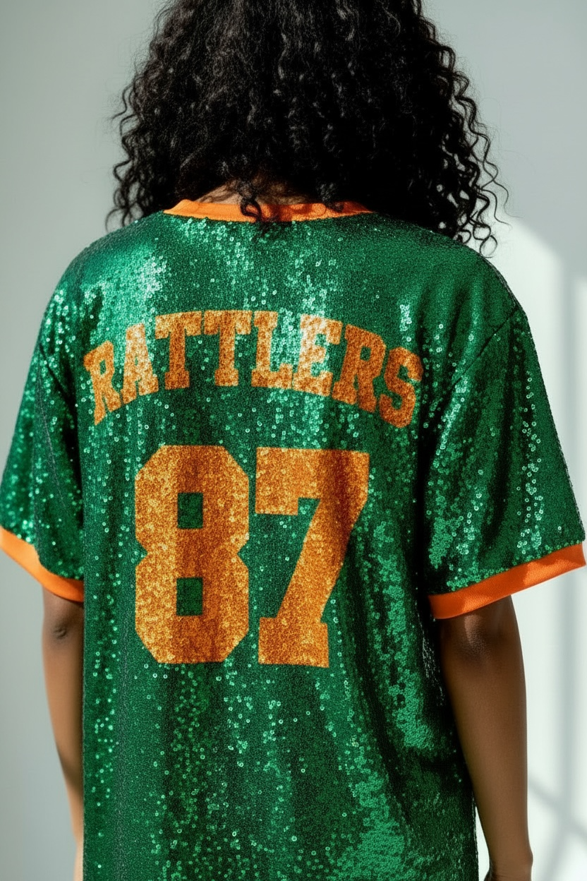 FAMU Sequin Jersey Dress