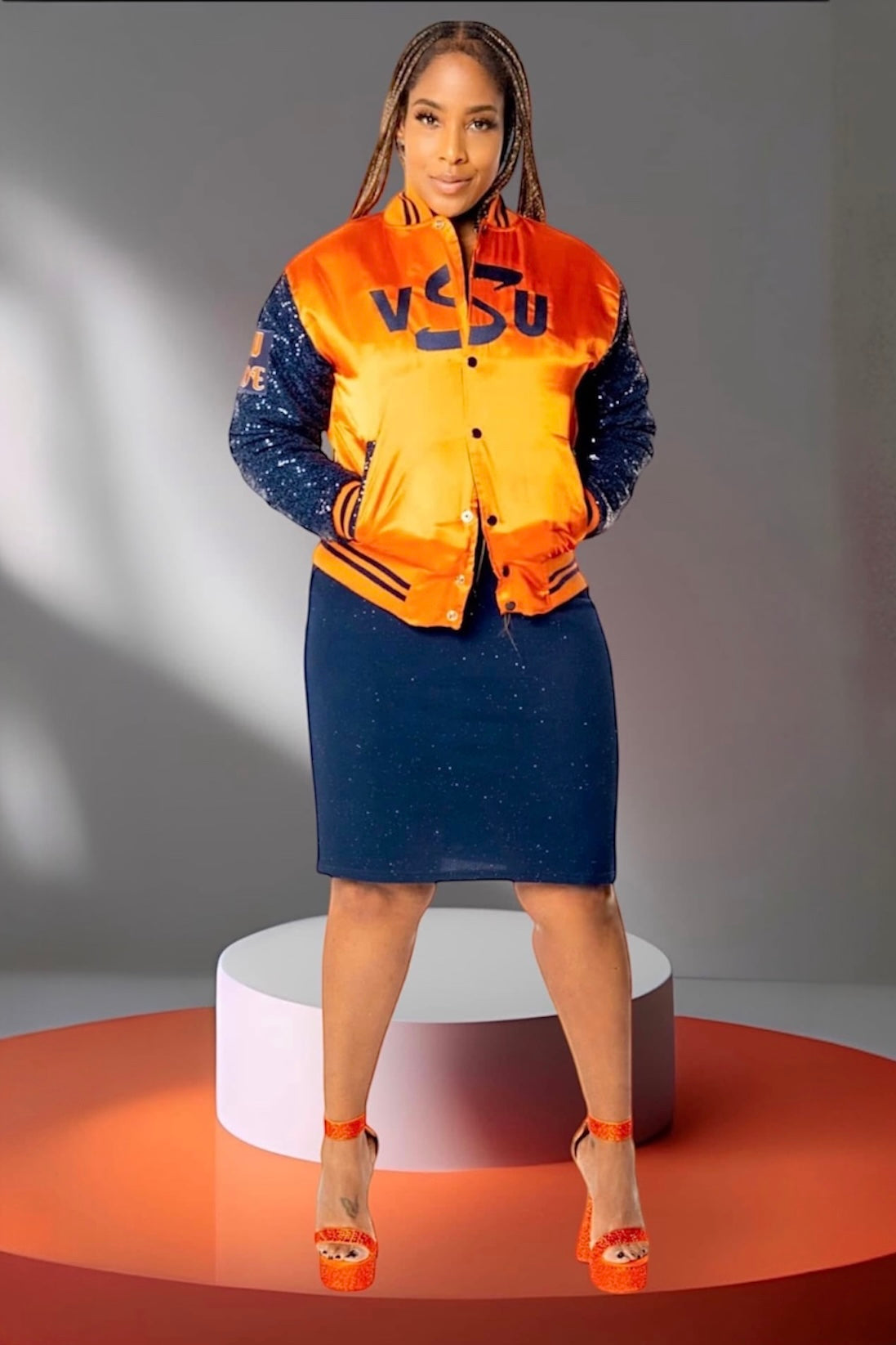 Virginia State University Sequin Jacket