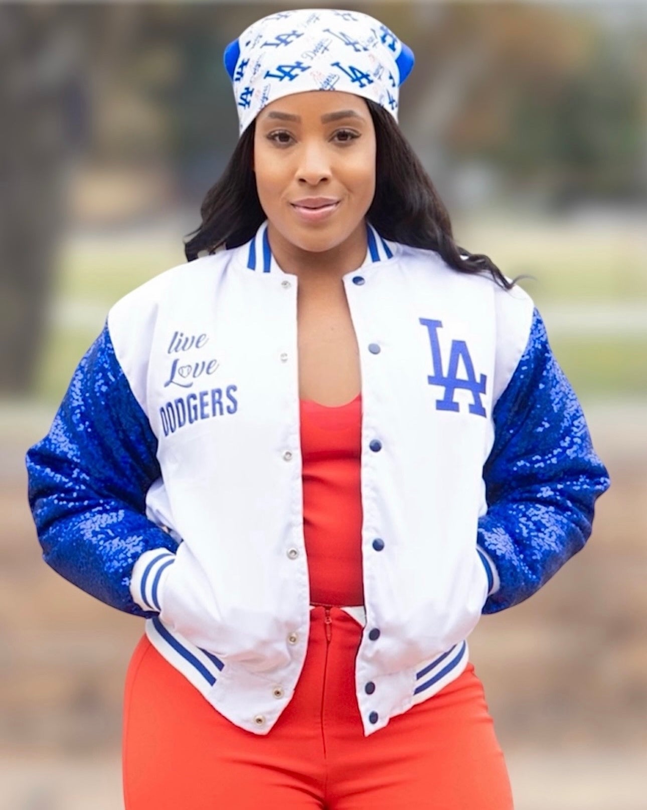 LA Dodgers Bandana
