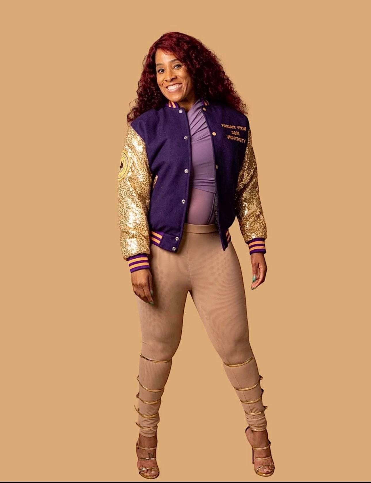 Prairie View A&M University Sequin Jacket