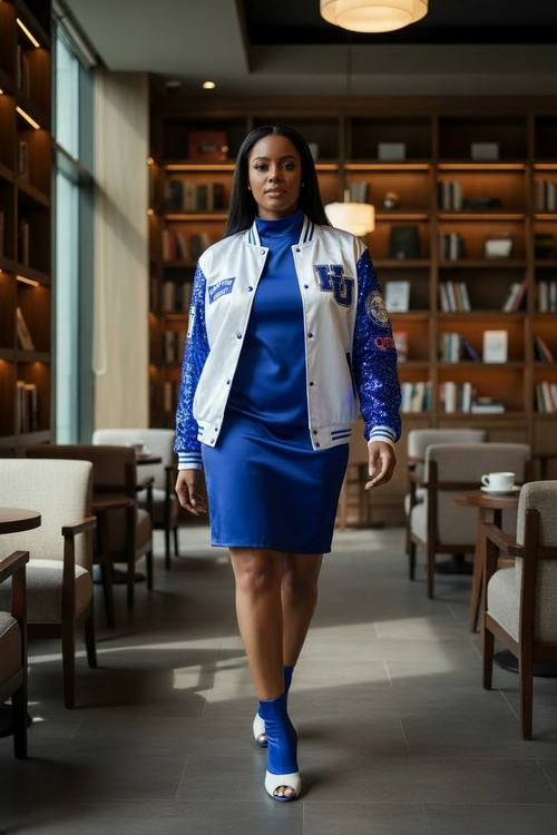 Hampton University Sequin Jacket
