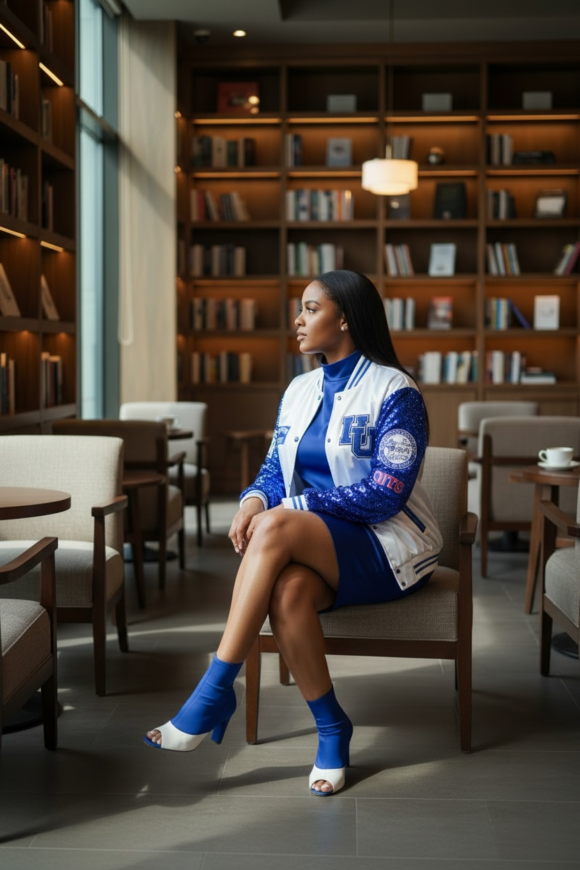 Hampton University Sequin Jacket