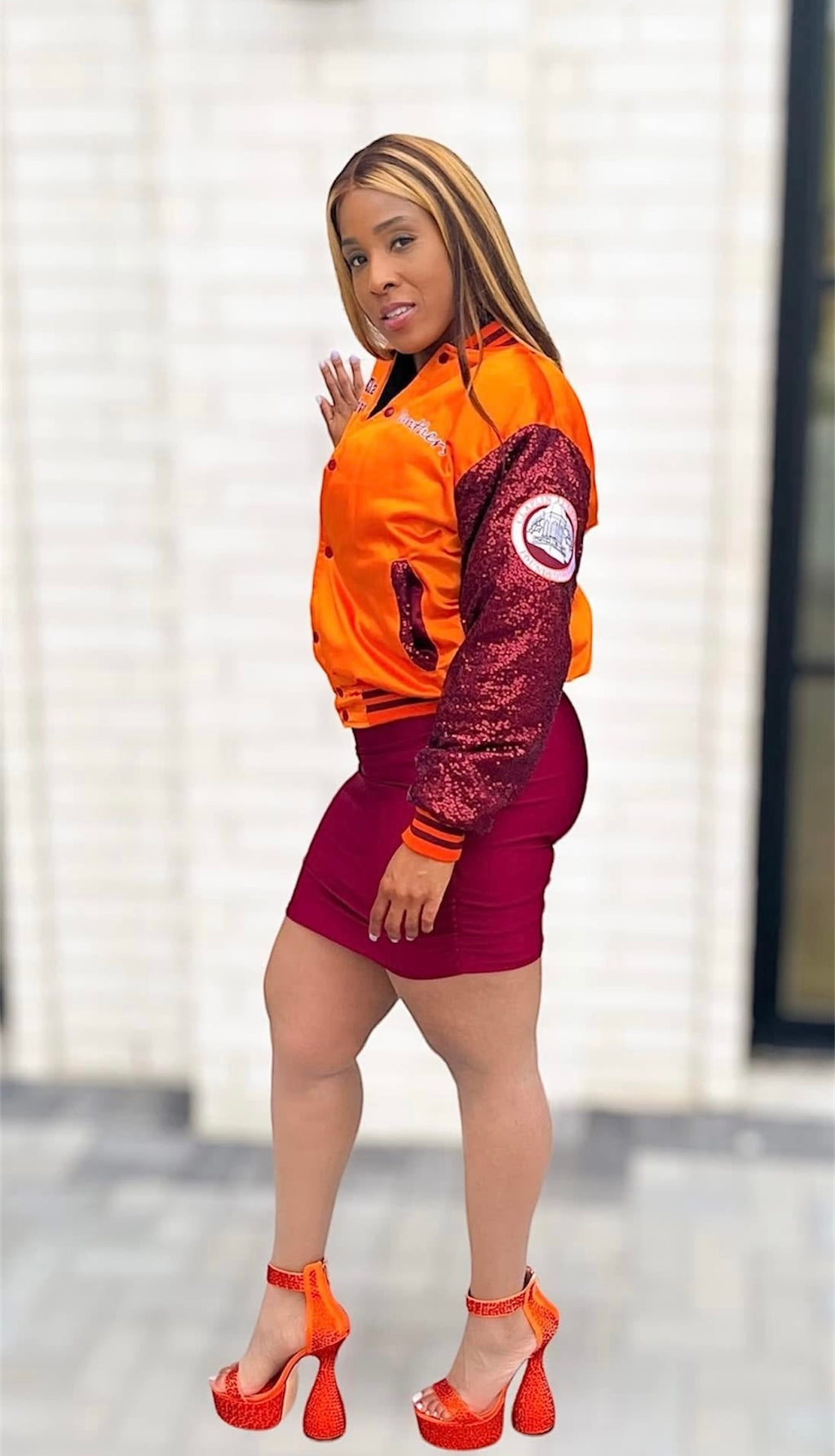 Claflin University Sequin Jacket