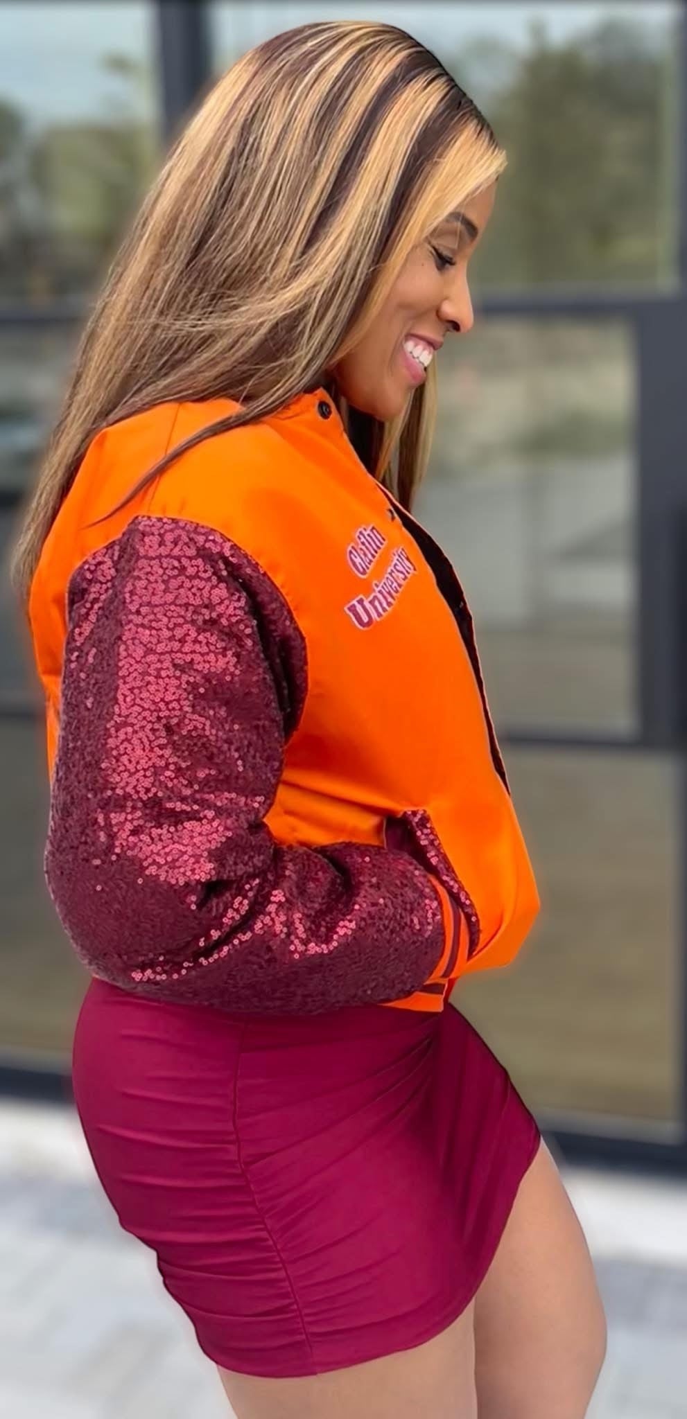 Claflin University Sequin Jacket