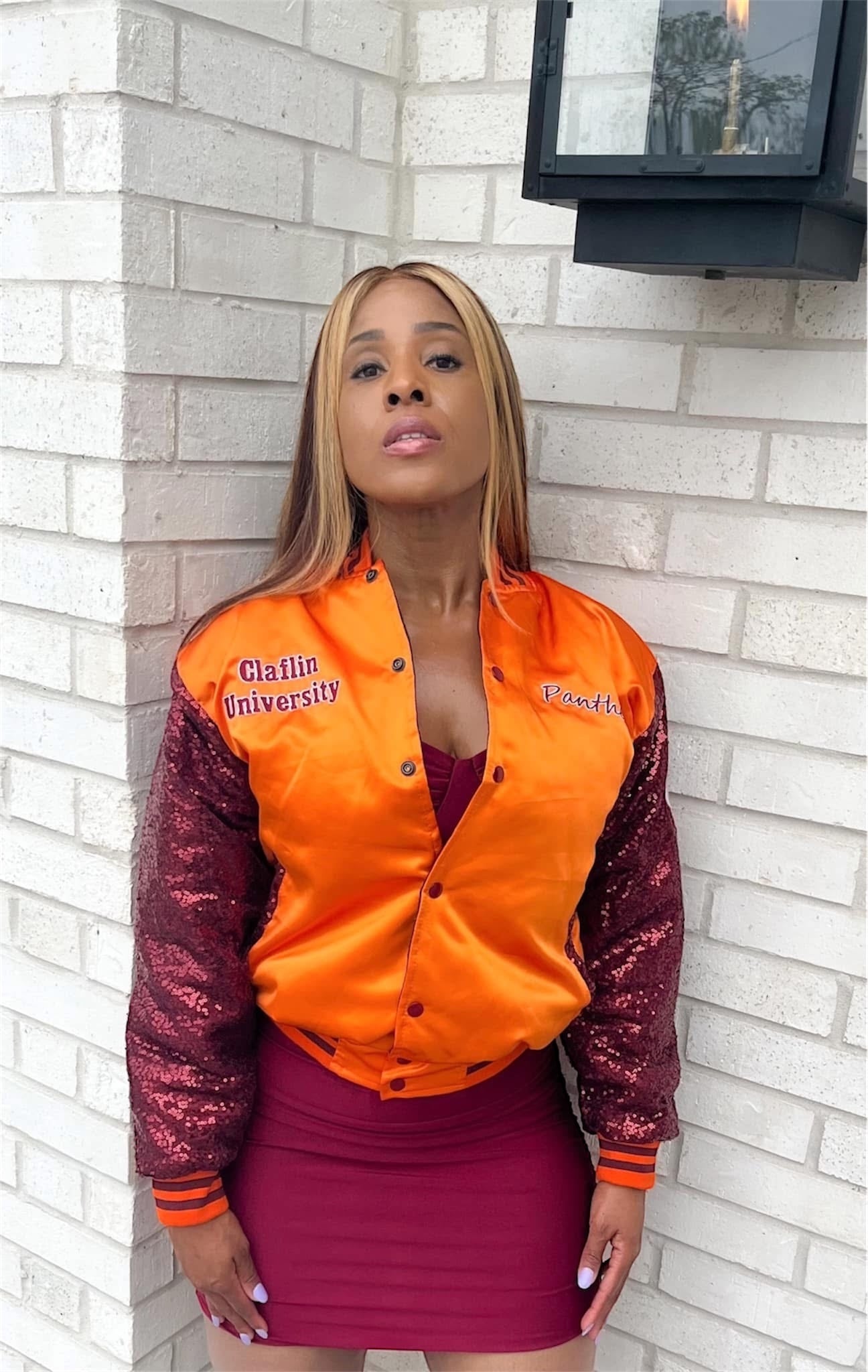 Claflin University Sequin Jacket