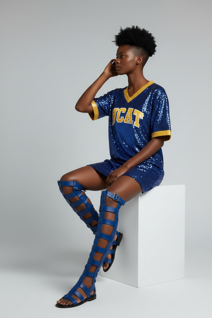 North Carolina A&T Sequin Jersey Dress