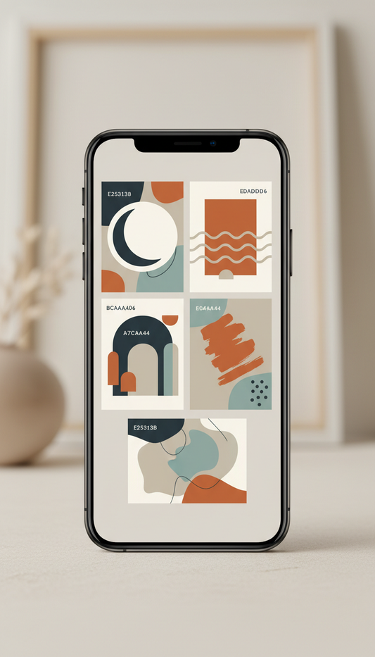 Cohesive Social Media Graphics Set